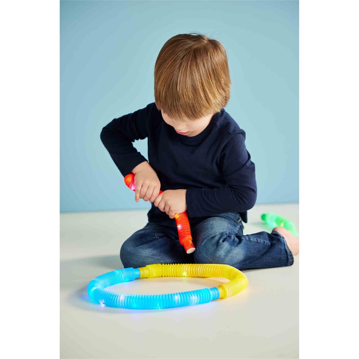 Blue Light-Up Pop Tube