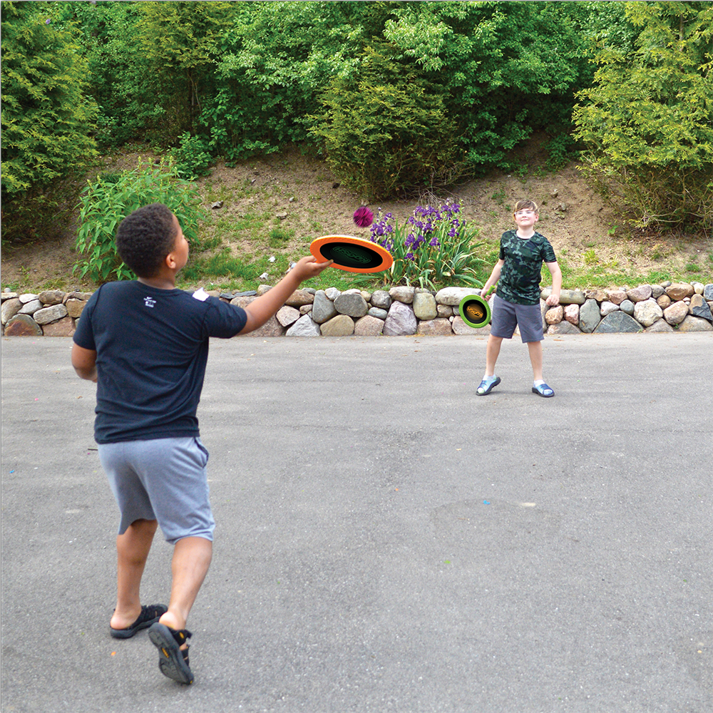 Koosh Double Paddle Set Neon - Set de 2 Raquetas