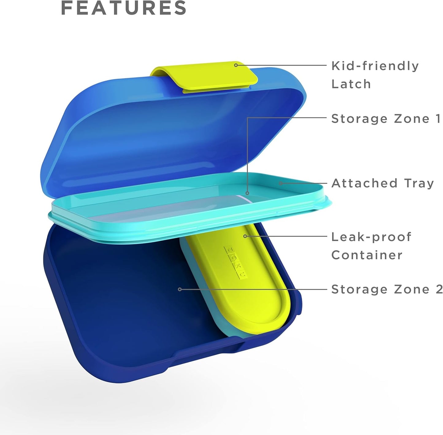 Neat Bento Jr. - Azul y Rosado