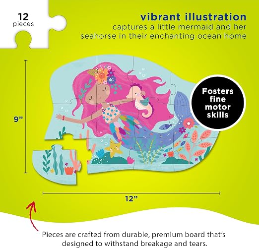 Mini Puzzle Mermaid Dreams - 12 Piezas