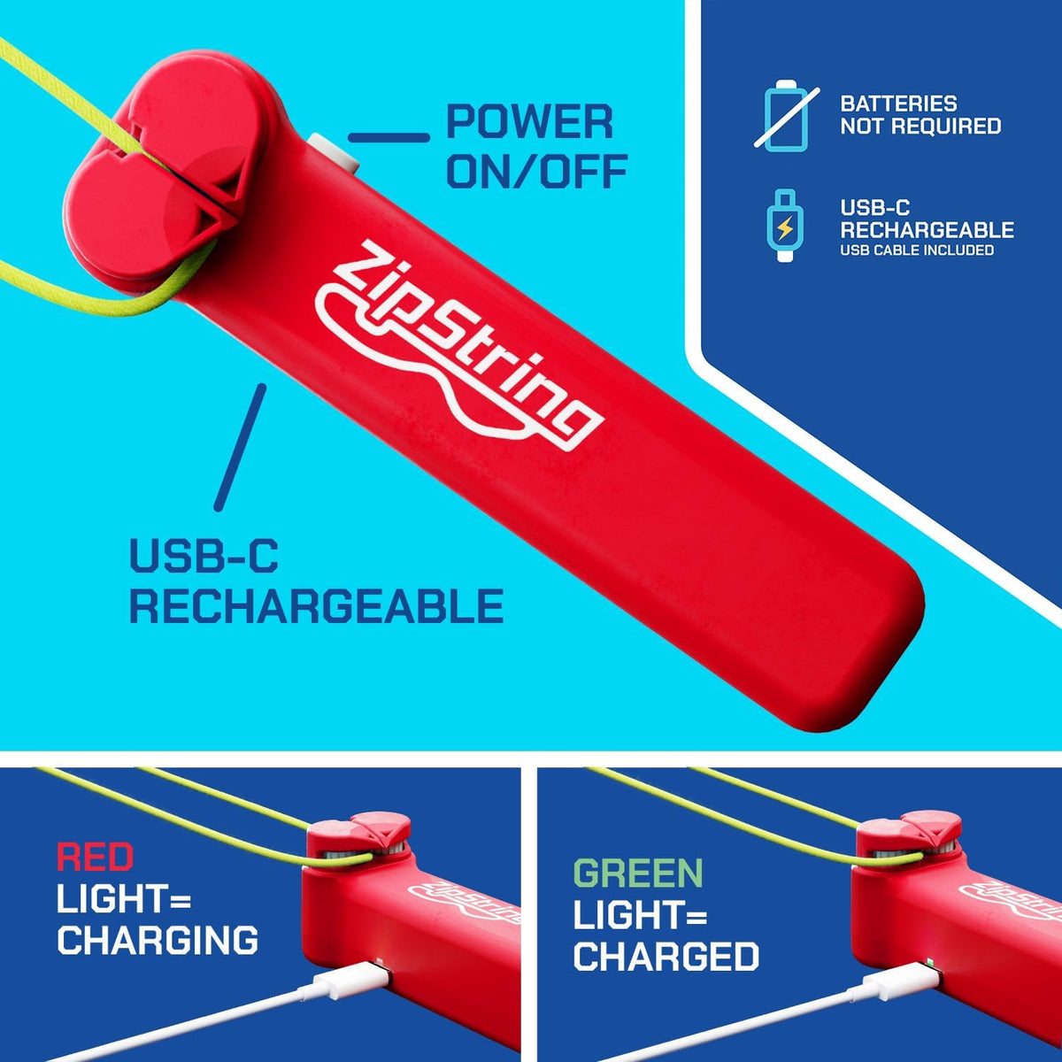 ZipString Red