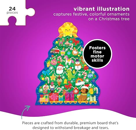Puzzle Christmas Tree - 24 Piezas