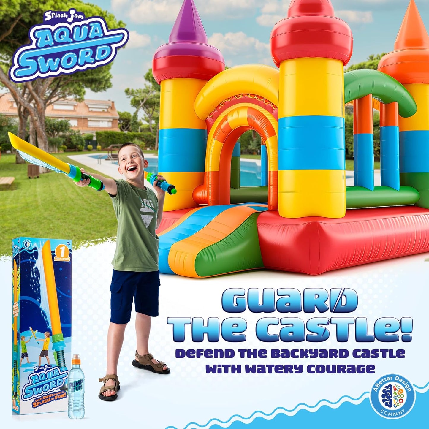 Splash Jam Aqua Sword - Pistolas de Agua