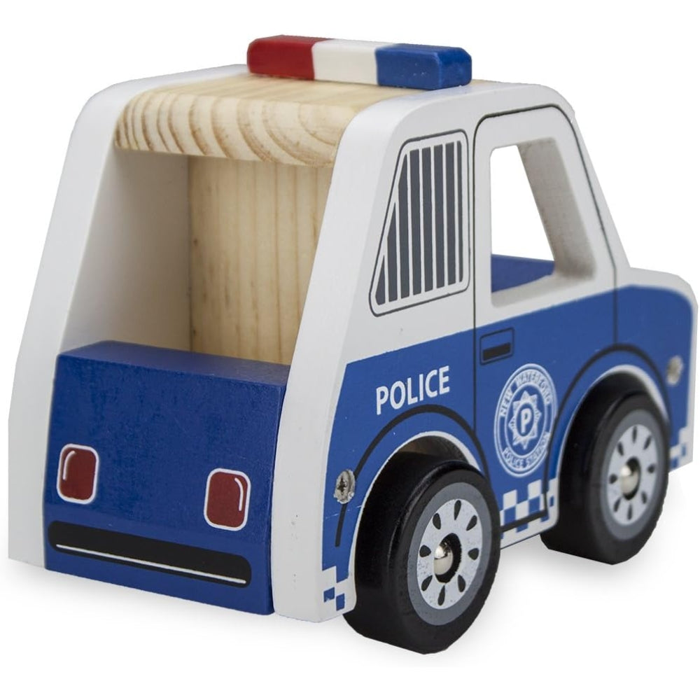 Carro de Madera de Policia