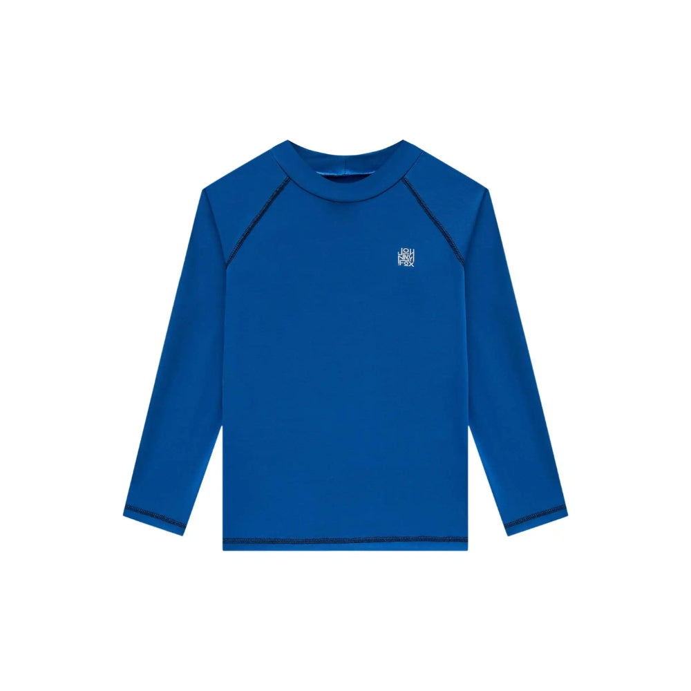 Rashguard Manga Larga Azul y Vestido de Baño Oceano