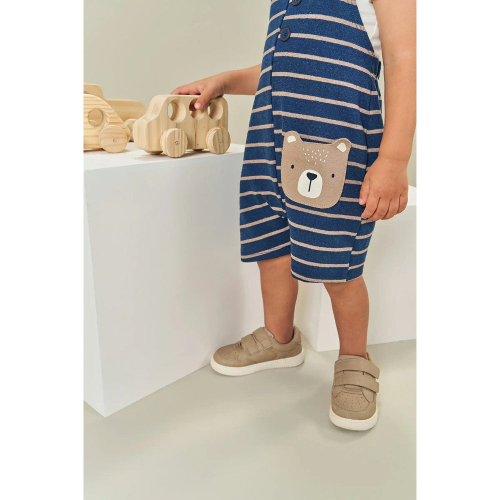 Overall / Body Manga Corta de Osito