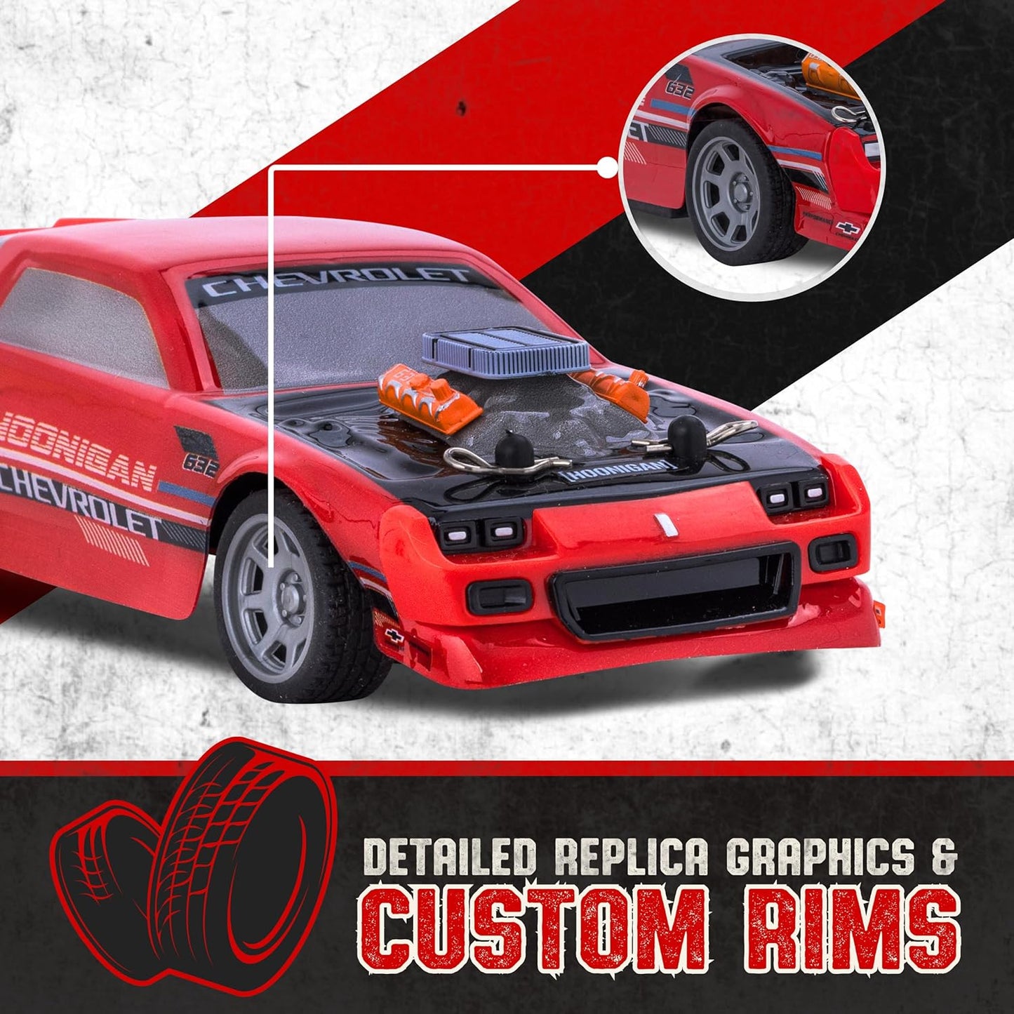 Hoonigan Chevy Camaro - Carro de Control Remoto