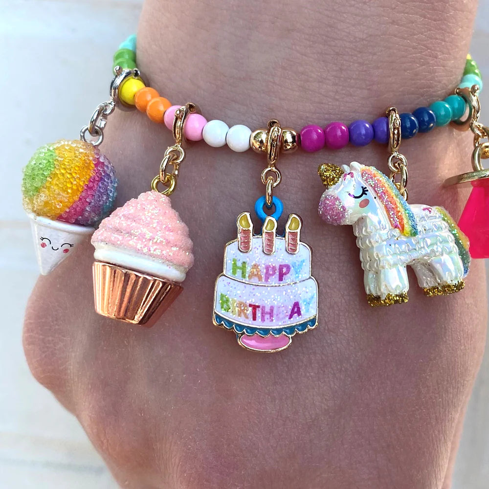Rainbow Snow Cone Charm - Charm de Raspao