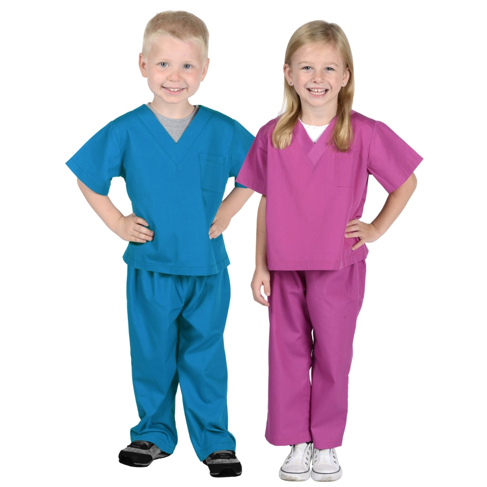 Uniforme de Doctor Azul Talla 6/8 años