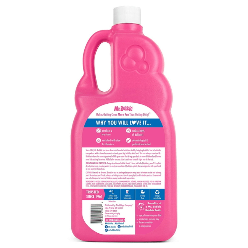 Mr Bubble - Baño de Burbujas Clasico Olor Chicle 36 oz