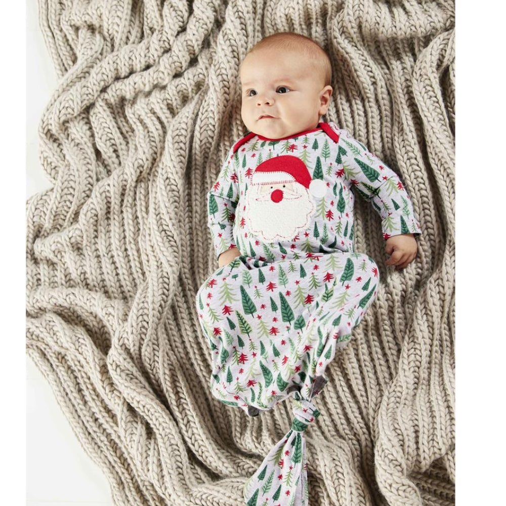 Pijama de Santa con Nudito Recien Nacido