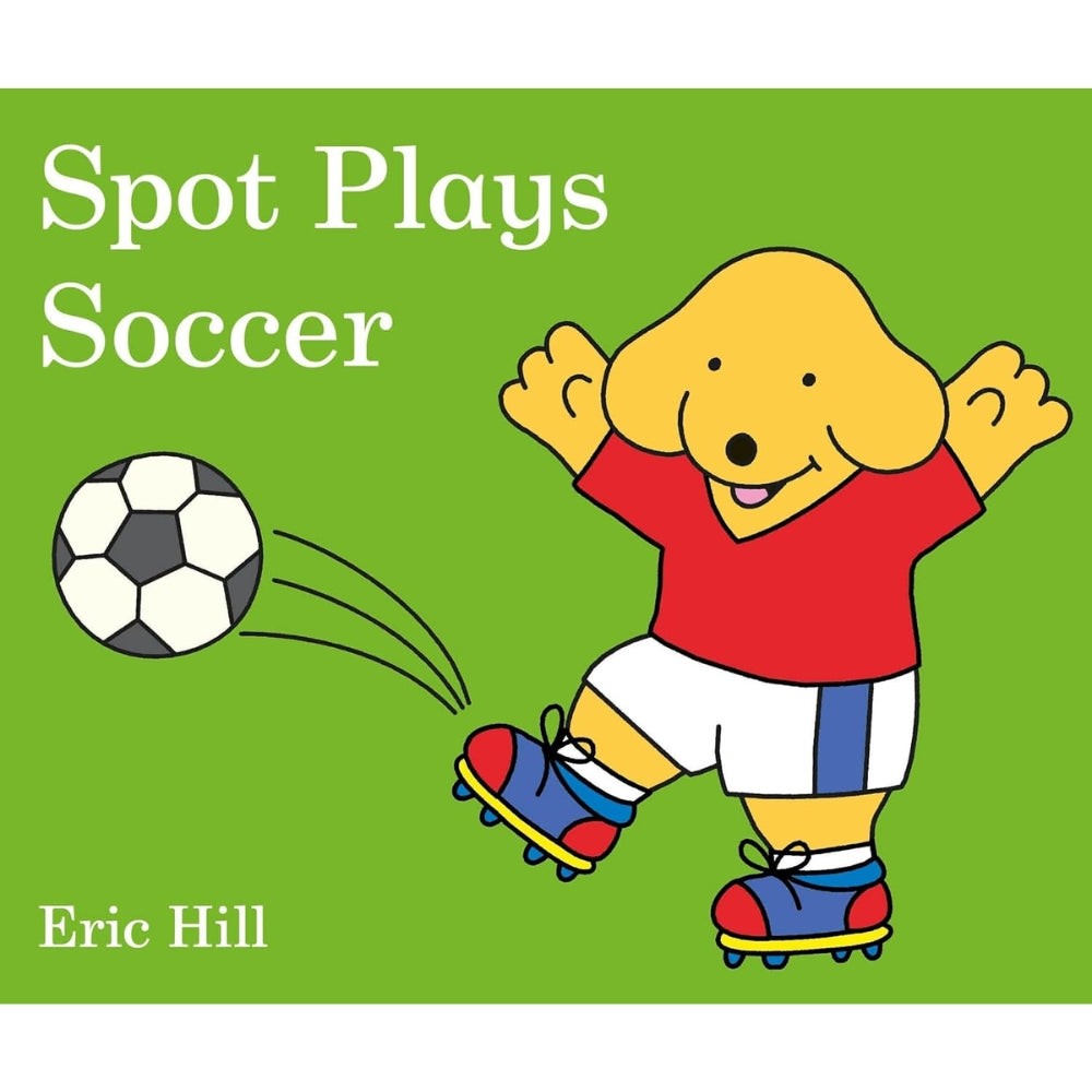 Spot Plays Soccer