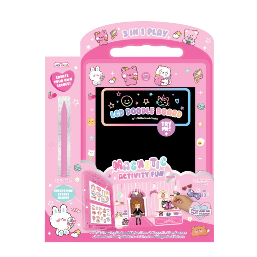 LCD Doodle Board & Magnetic Activity Fun - CR