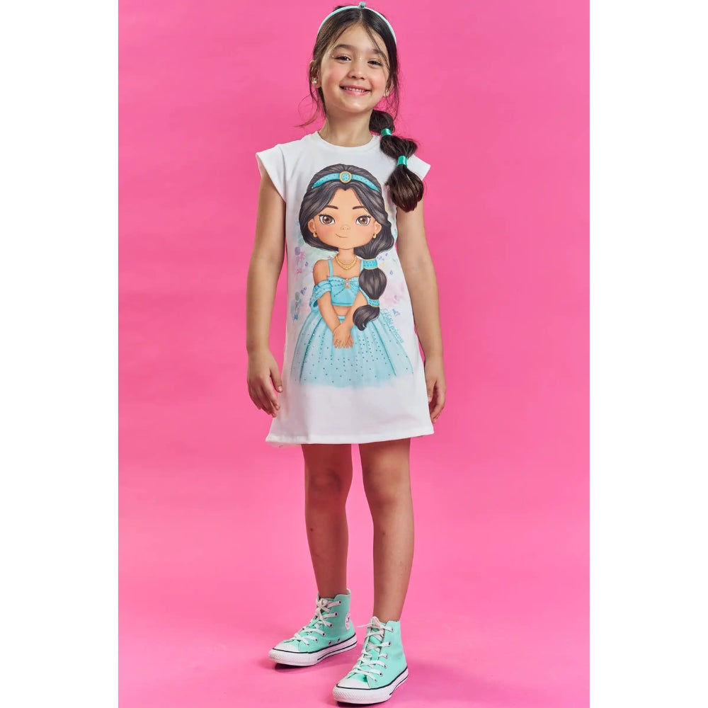 Vestido / Pijama Manga Corta - Jazmín