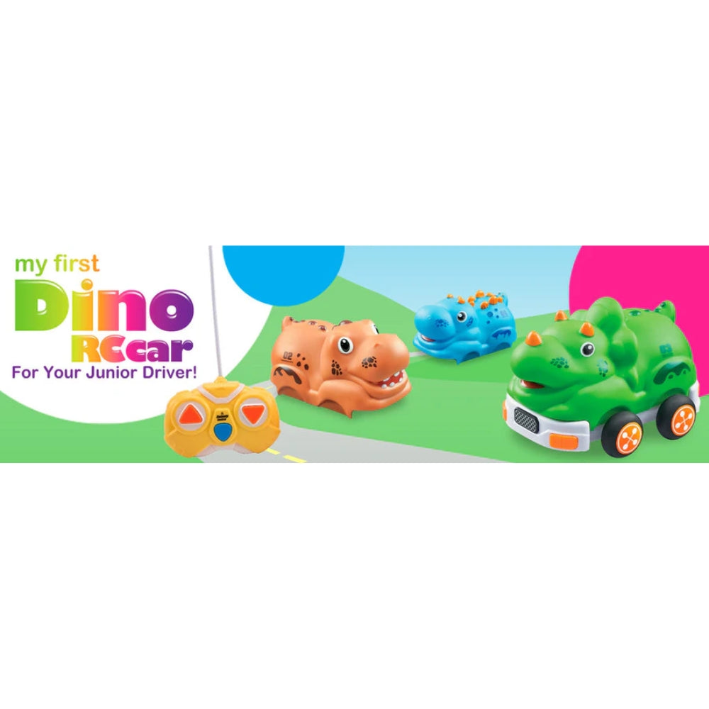 My First Dino RC Car - Mi Primer Carro de Control Remotos de Dinosaurio (3 en 1)