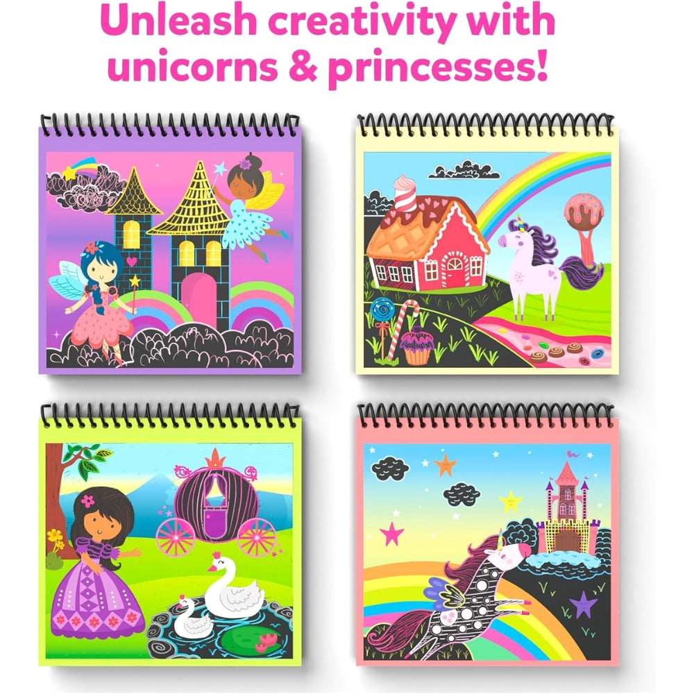 Magical Scratch Art - Unicorns & Princesses