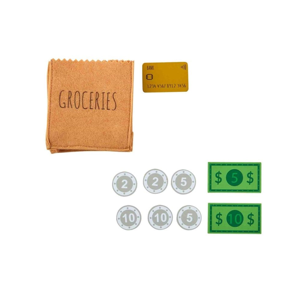 Crocery Shopping Time Puzzle - Rompecabeza de Madera de Supermercado