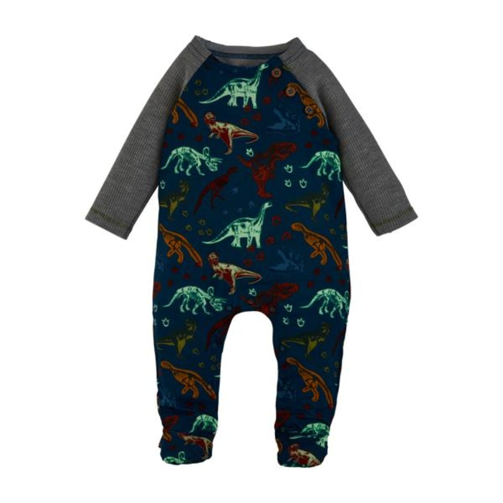 Pijama de Dino 1 Pieza - Brilla en la Oscuridad