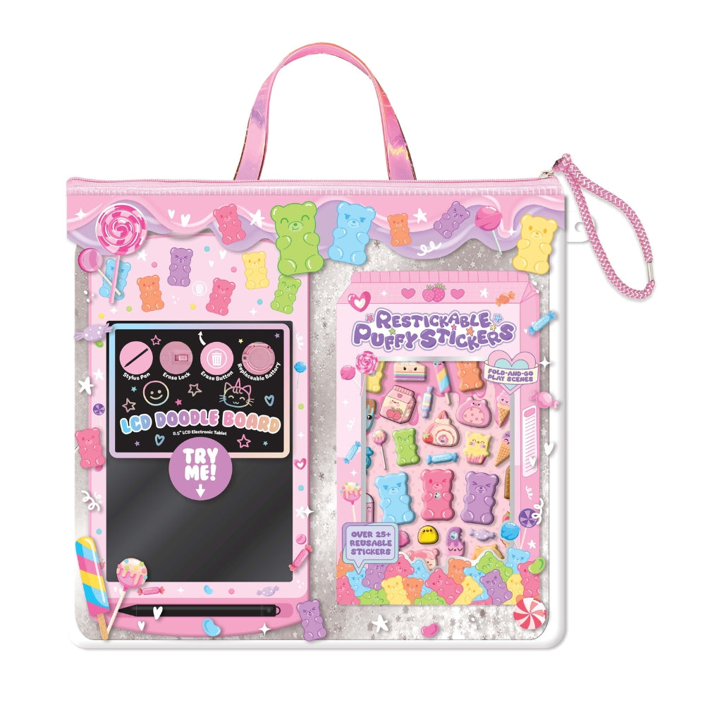 Tableta LCD y Stickers - Sugar Crush