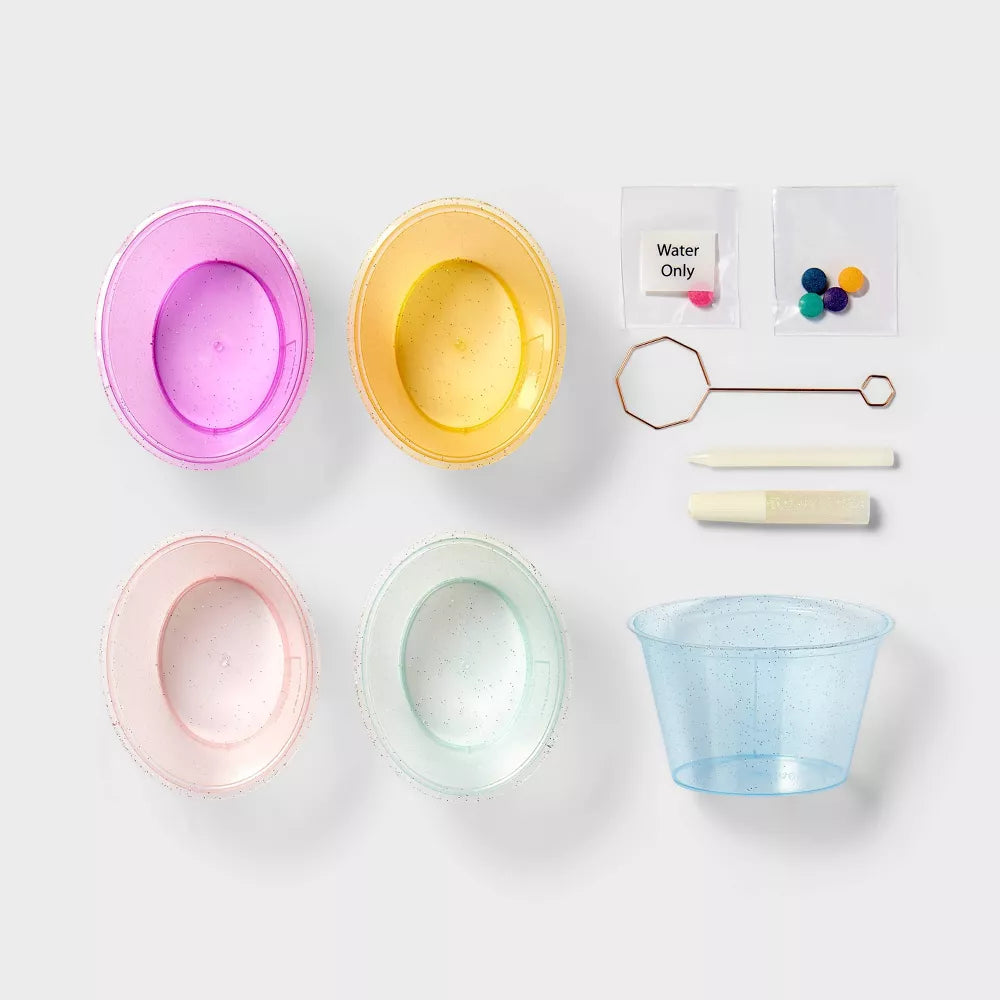 Pack de 5 Para Pintar Huevos de Pascua con Escarcha