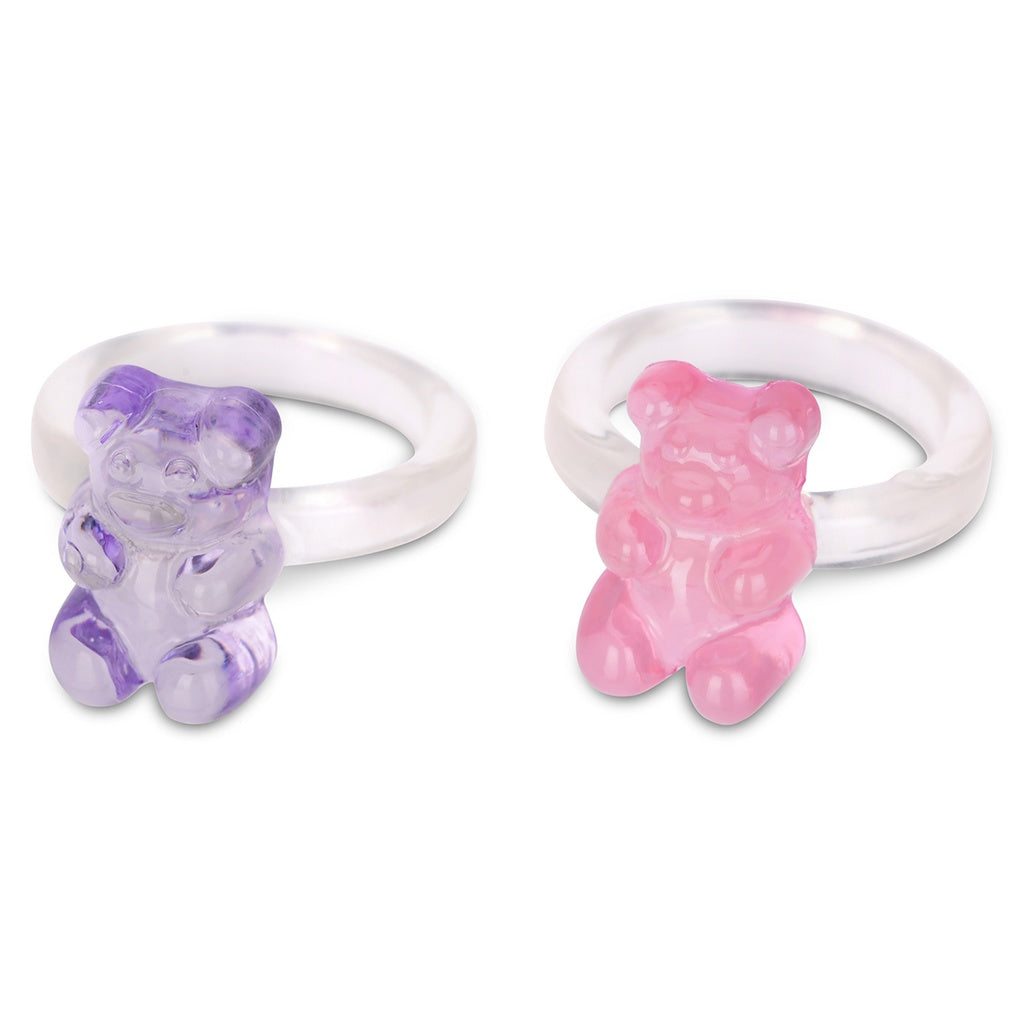 Set de 4 Anillos Gummy Bear