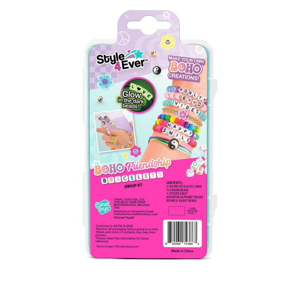 Style 4 Ever™ Boho Friendship Bracelet Jewelry Kit with 300+ Beads