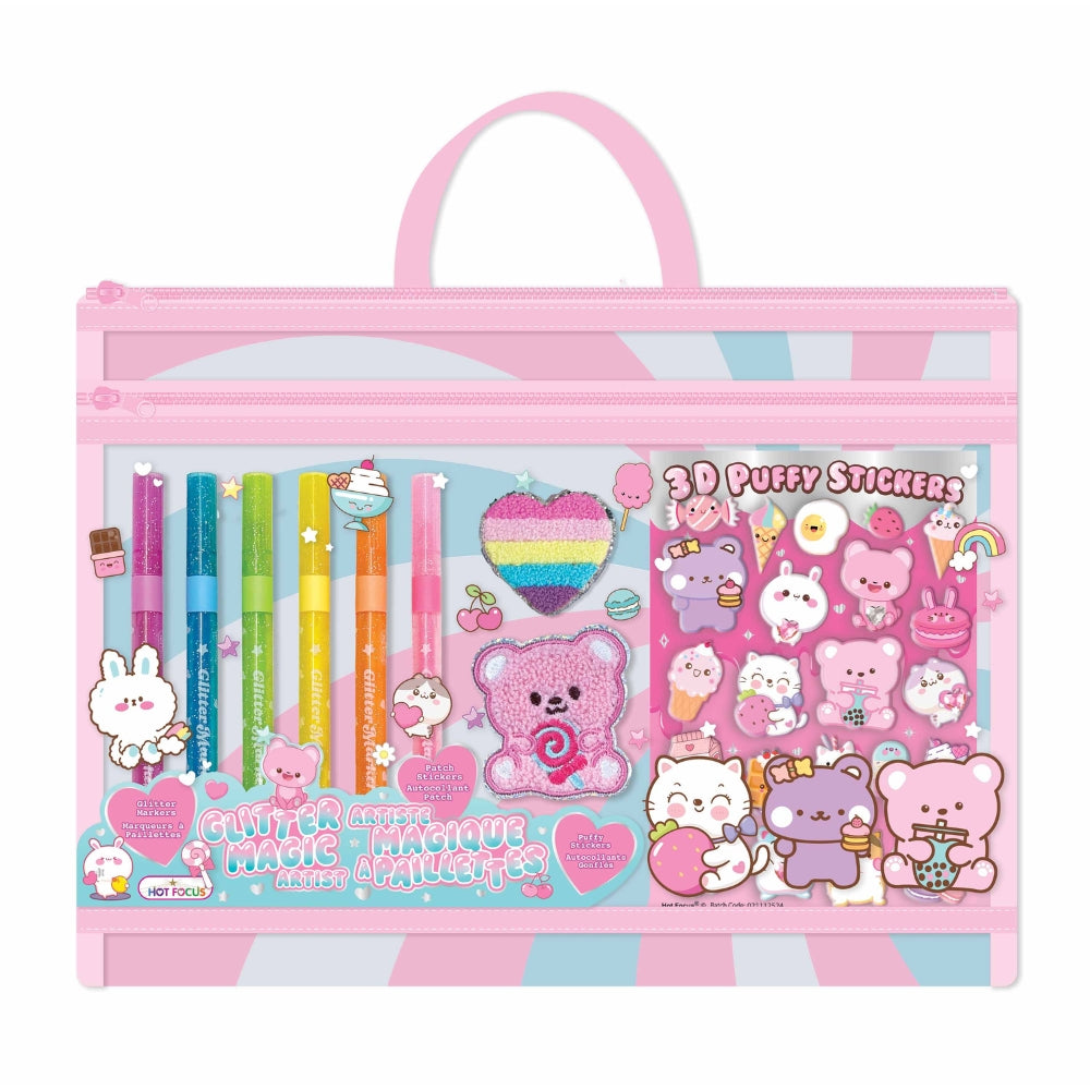 Set de Escarcha y Stickers - Critters