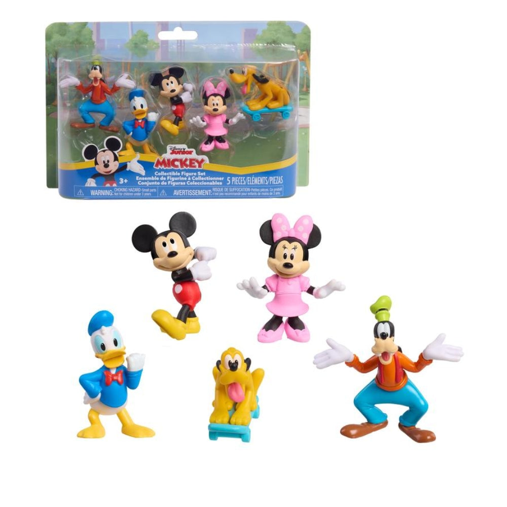 Disney Junior Mickey 3 Inch Collectible 5 Figure Pack
