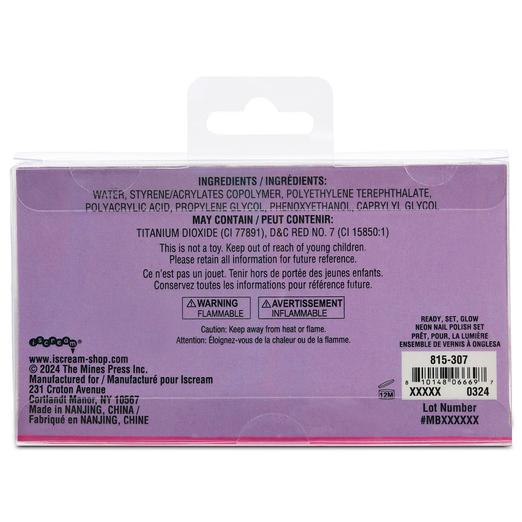 Set de Pinta Uñas Neon