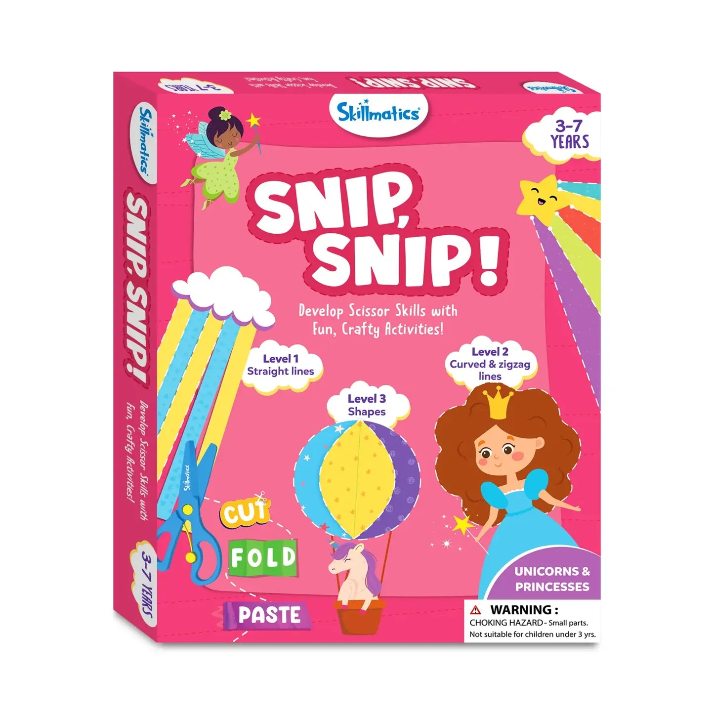 Snip Snip - Unicorn & Princess - Manualidades con Tijeras
