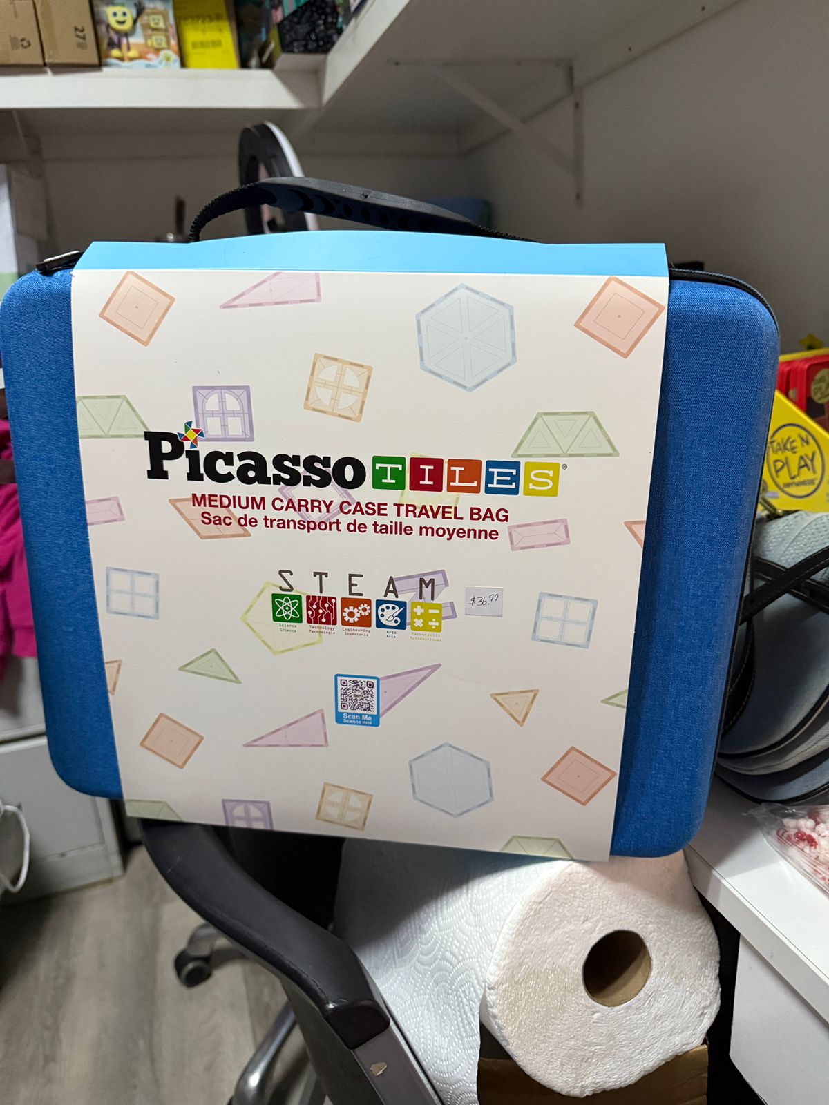 Estuche Para Magnetos PicassoTiles® a Prueba de Agua - Mediano