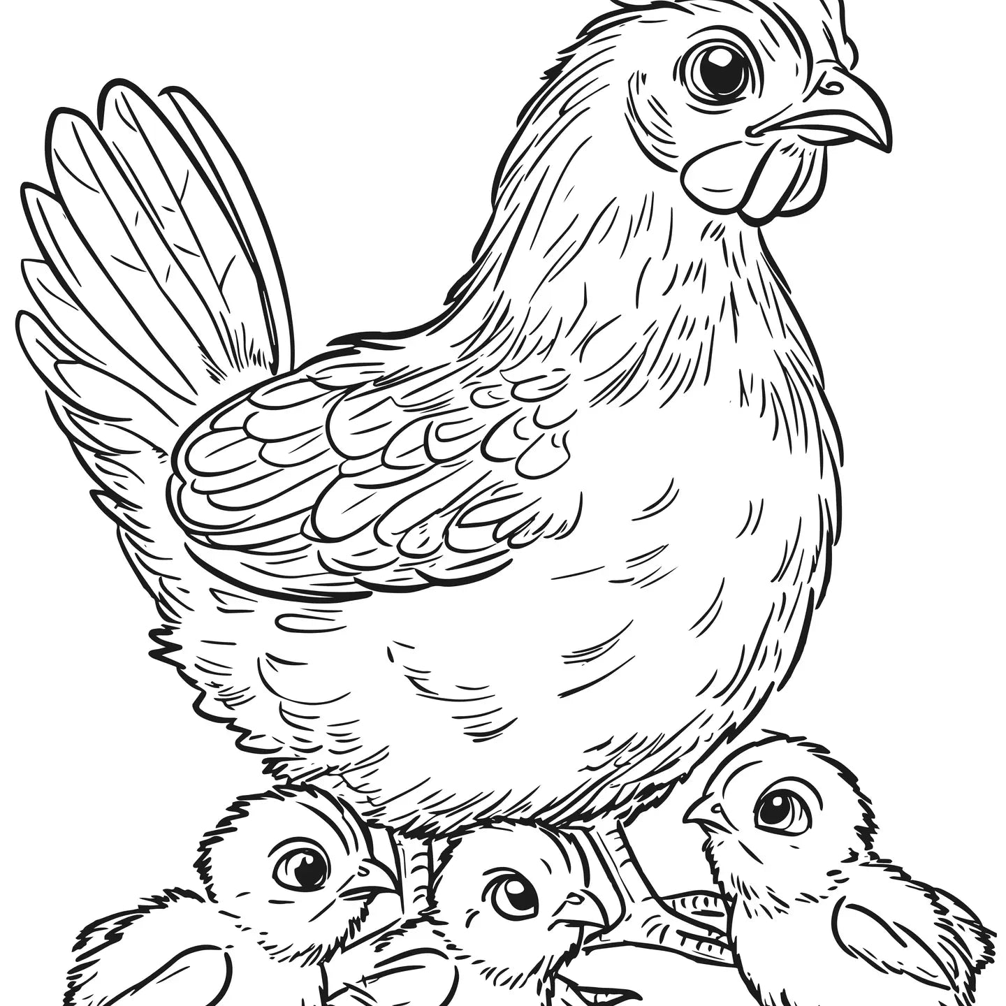 Farm Friends XXL Coloring Book - Libro de Pintar XXL Animales Granja