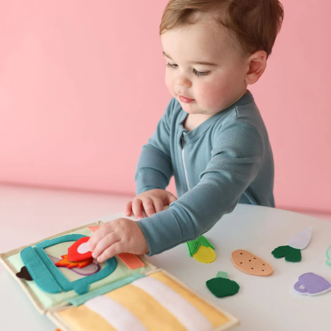 Libro Interactivo de Tela - Rainbow / Arcoiris