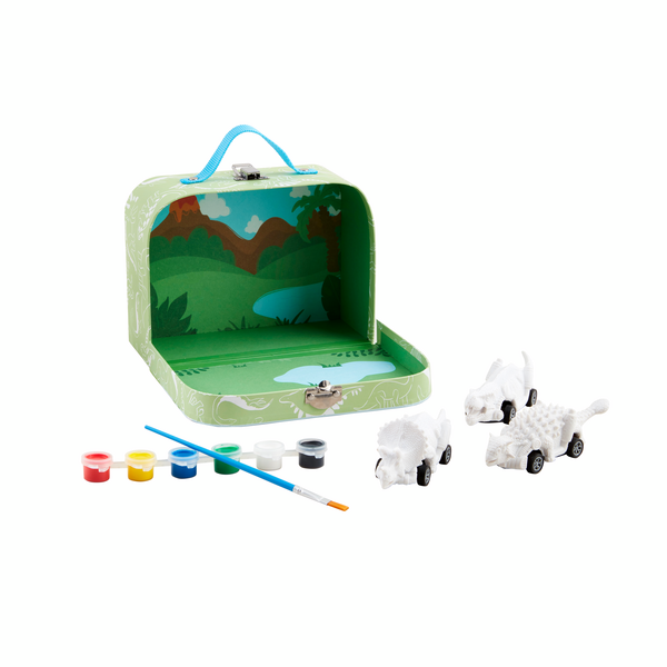 Set de Pintar tus Dinosaurios de Carritos