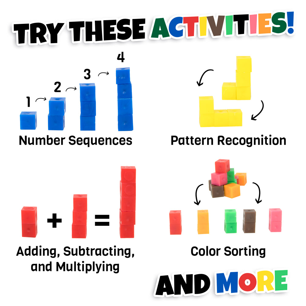 Set de 500 Cubitos de 1 Centímetro