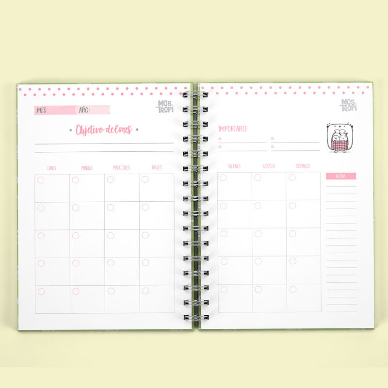 Planeador Mensual - Sé Fuerte