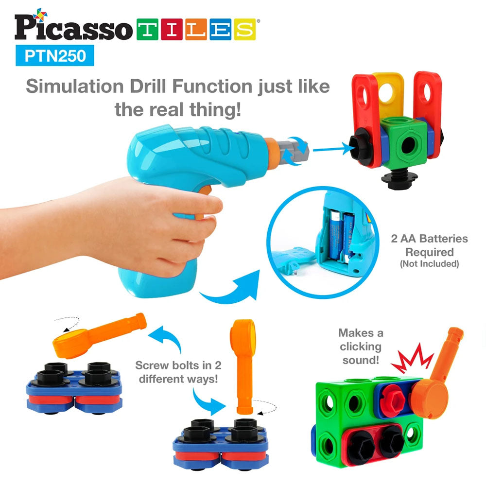 Set de 250 Piezas - Ingeniería Y Construcción