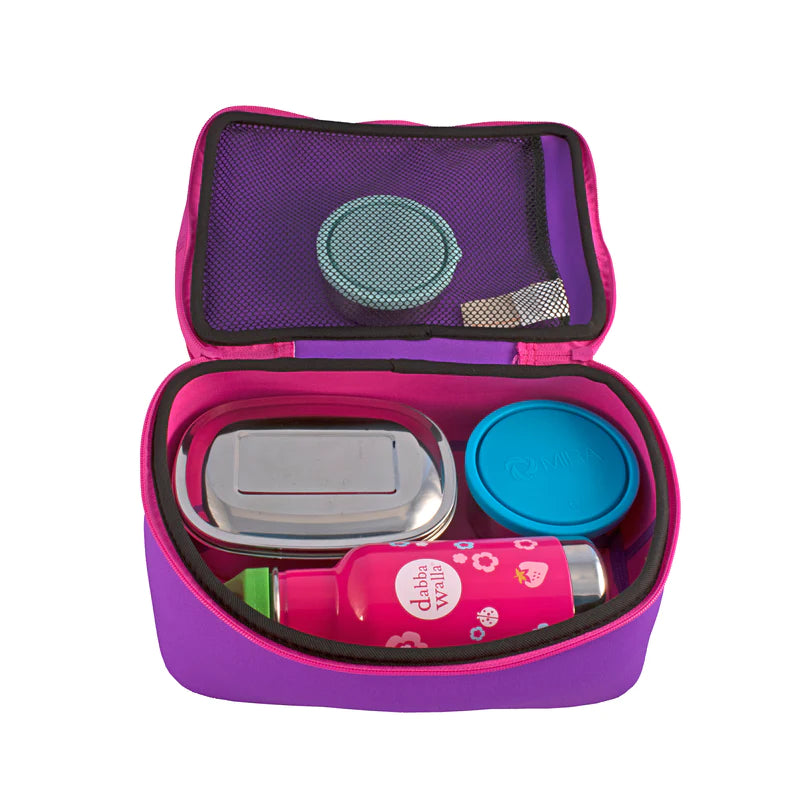 Lonchera Bento de Doble Compartimento - Rosada