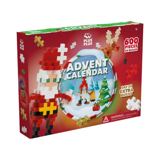 Calendario de Adviento de Rompecabezas Plus Plus - Santas Visit