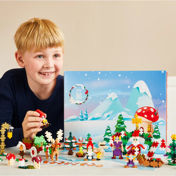 Calendario de Adviento de Rompecabezas Plus Plus - Santas Visit