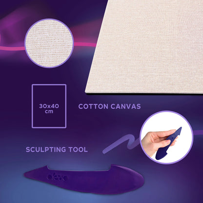 3D Painting - Set Sunflowers Canvas Kit