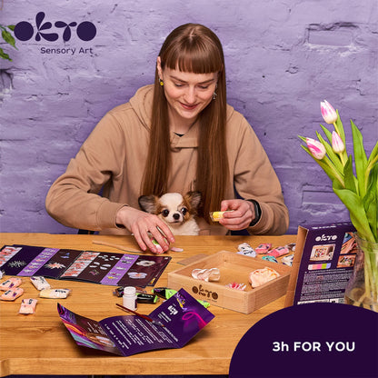 3D Sensory Art Woodcraft Romance