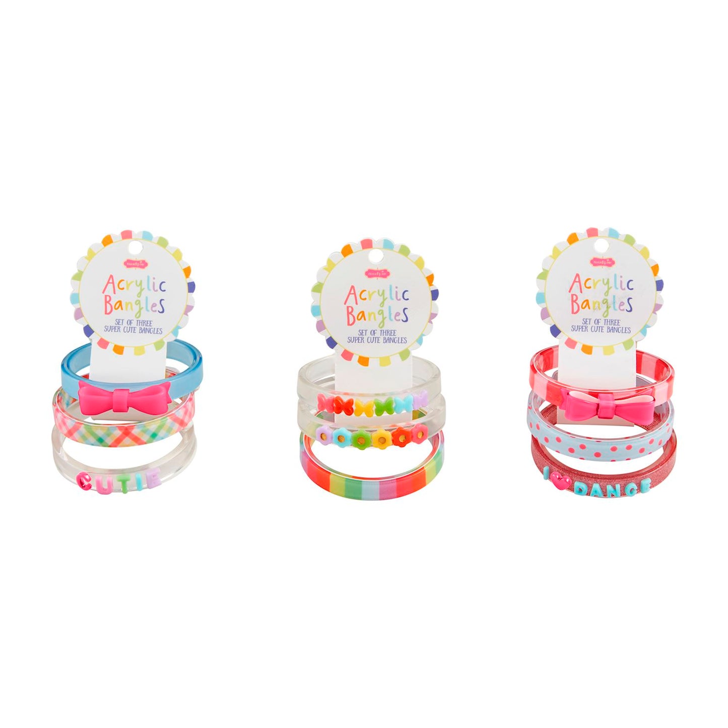 Set de Pulceritas Acrilicas - Mariposas