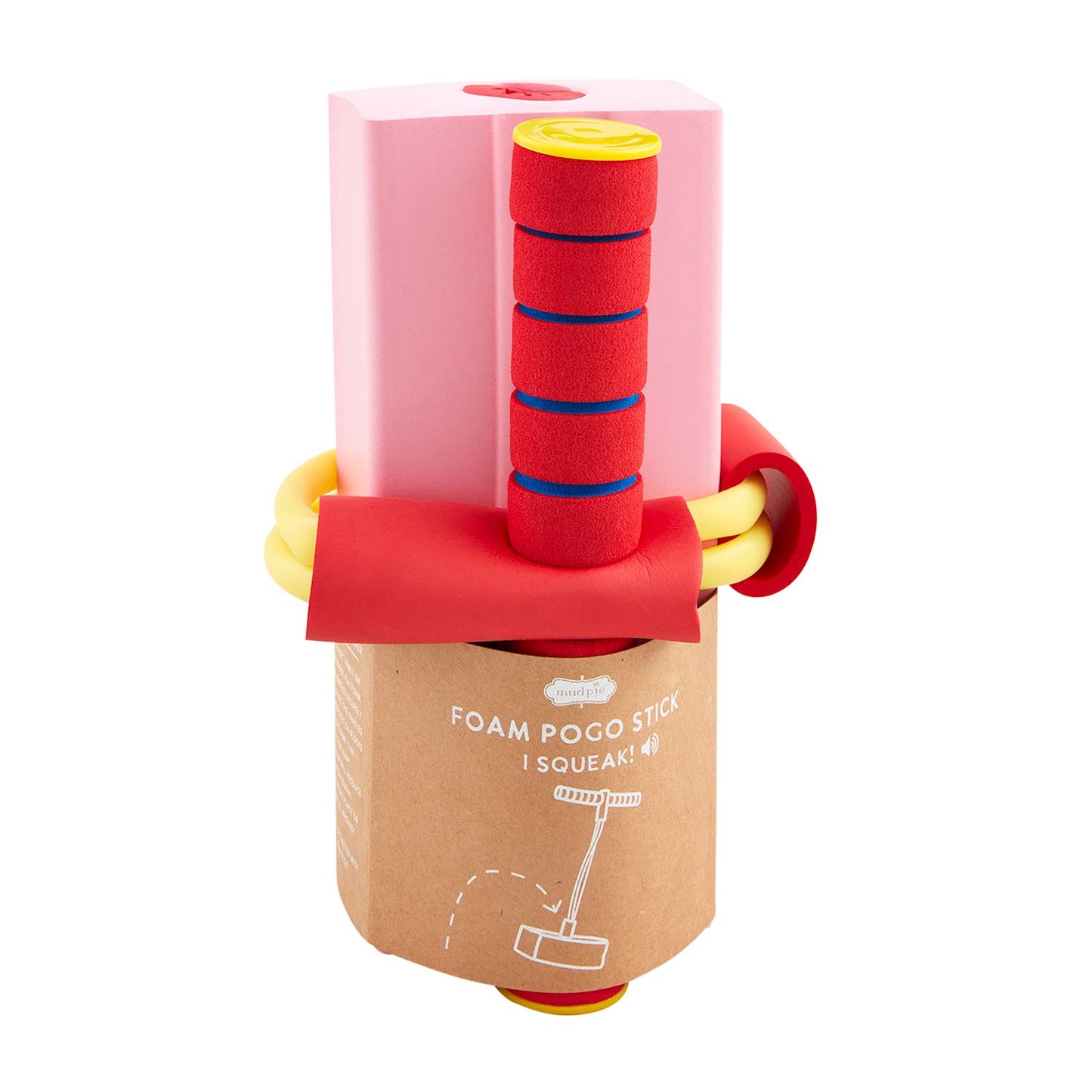 Pink Foam Pogo Stick