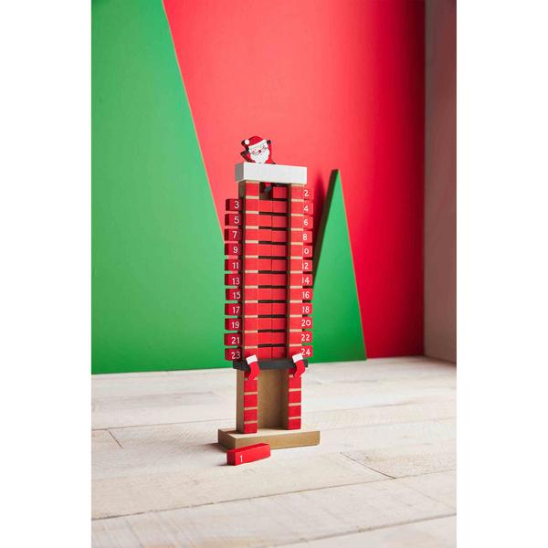 Calendario de Adviento Chimenea de Santa