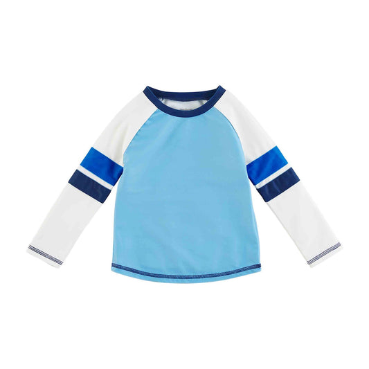 Blue Body Boy Rash Guard