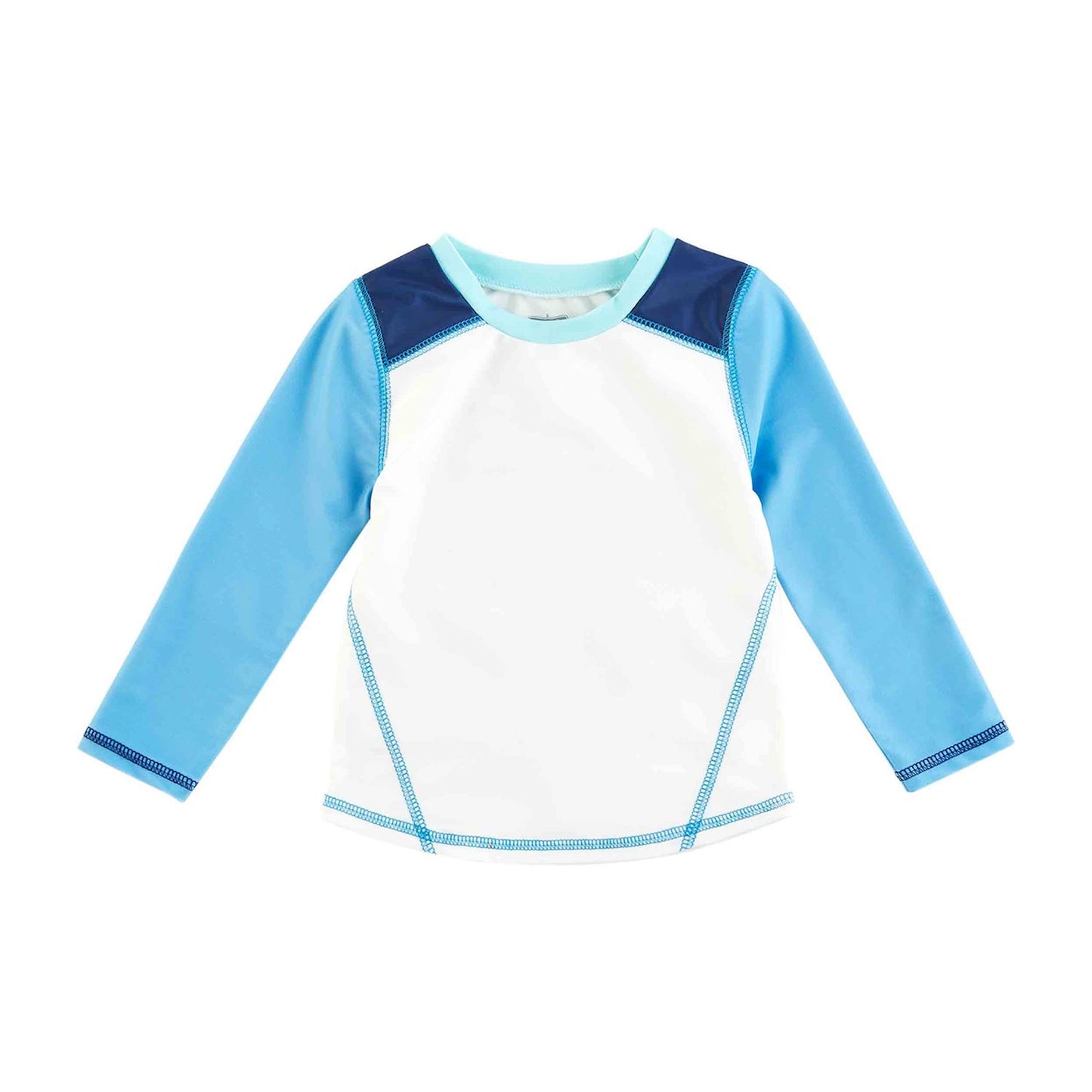 White Body Boy Rash Guard