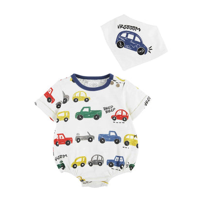 Onesie de Carrito y Babero