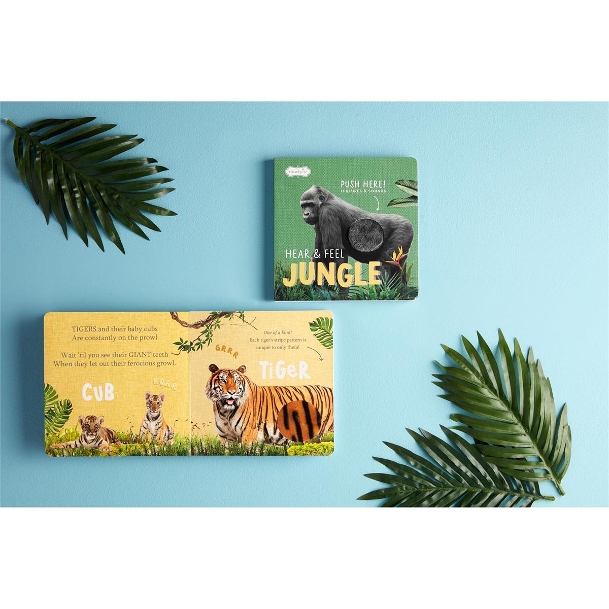 Jungle Hear and Feel Book - Libro de la Jungla con Sonidos y Texturas