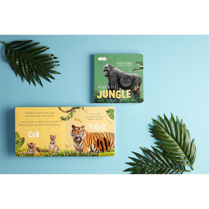 Jungle Hear and Feel Book - Libro de la Jungla con Sonidos y Texturas